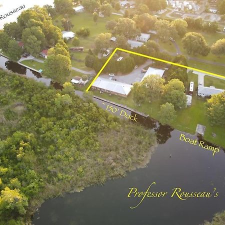 Ferienwohnung Professor Rousseau'S Manatee Bay Crystal River Exterior foto